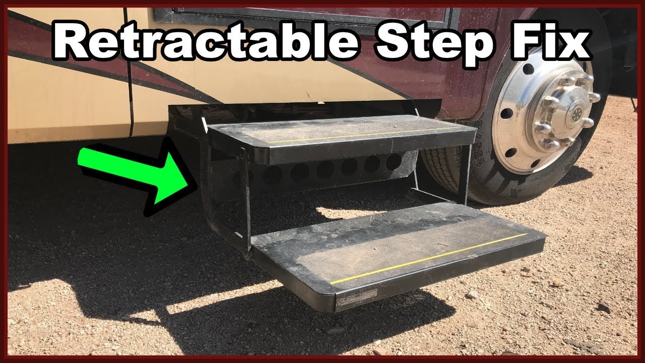 Rv Steps Not Retracting All the Way