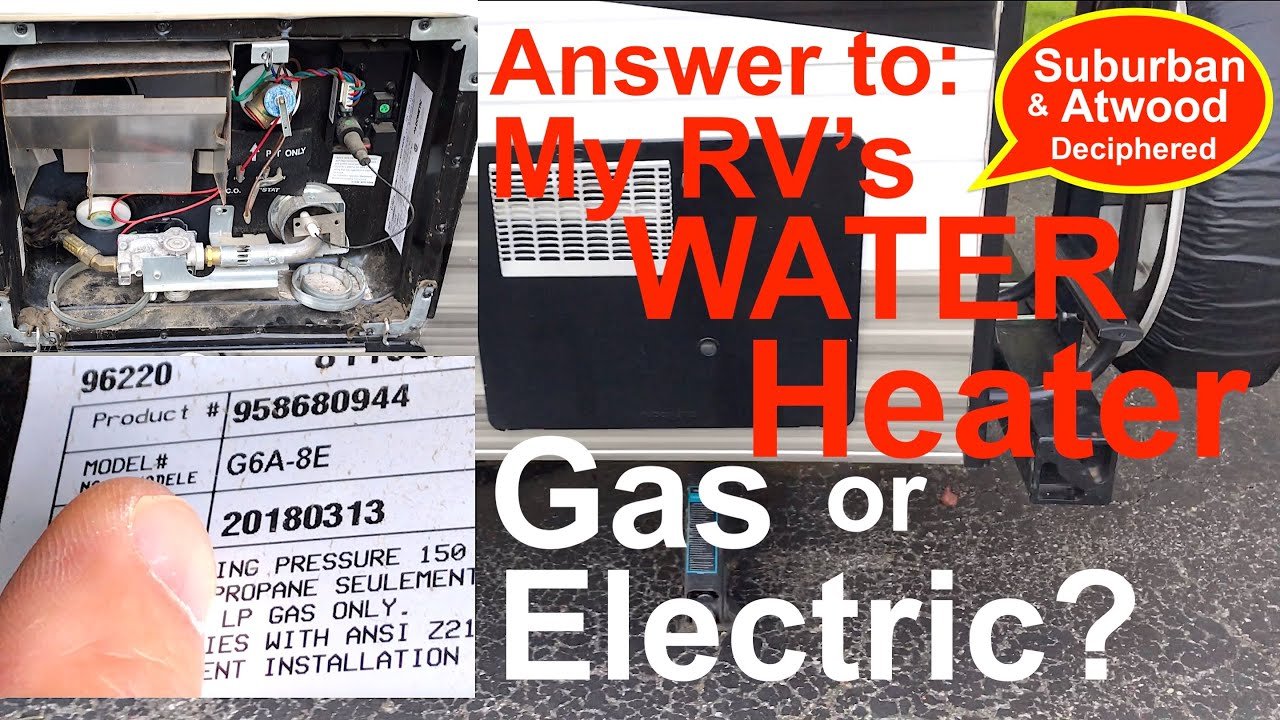 Can I Run My Rv Water Heater on Gas And Electric at the Same Time