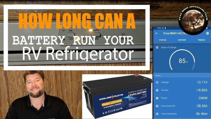 How Long Will Rv Refrigerator Run on Battery