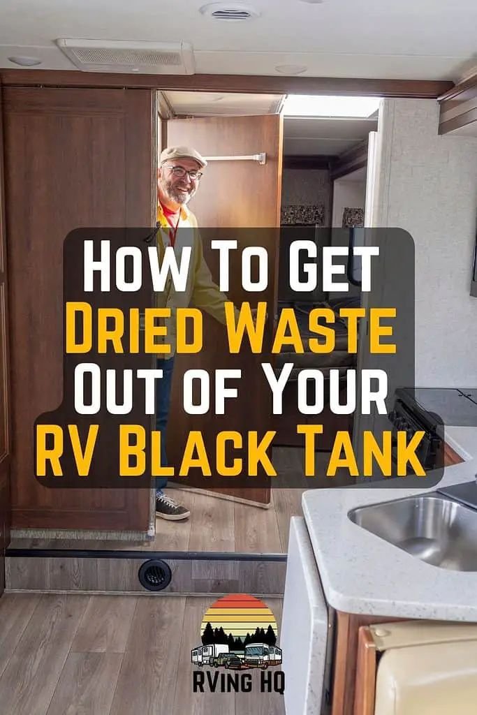 How to Get Dried Poop Out of Rv Tank