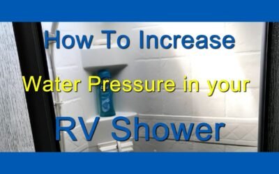 How to Increase Rv Water Pressure