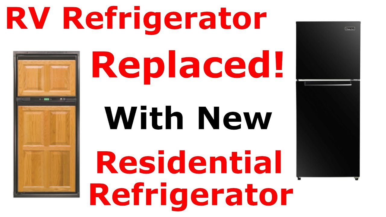 How to Replace Rv Fridge With Residential