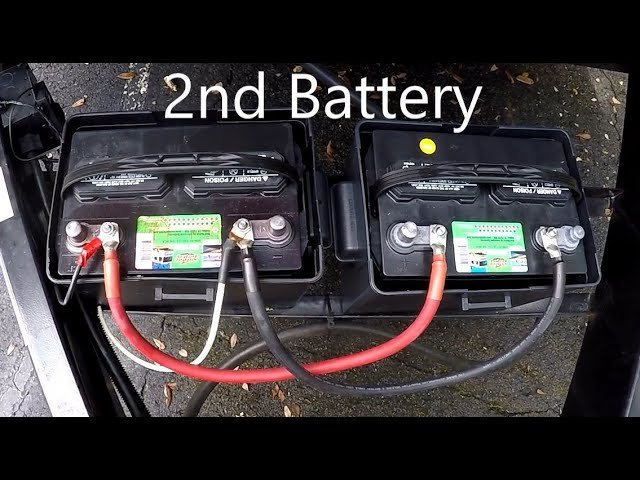 Motorhome Rv Battery Hook Up Picture