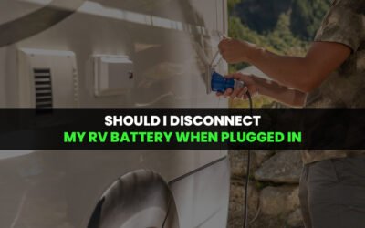 Should I Disconnect My Rv Battery When Plugged in